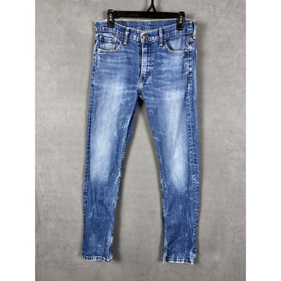 Levi's 513 Mens Jeans 30X34 Some Wash Marks and Streaks Slim Straight - Picture 1 of 13